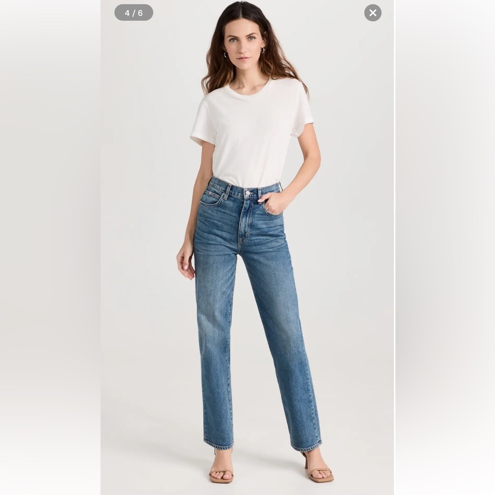 SLVRLAKE Premium Denim Straight leg jeans size 25